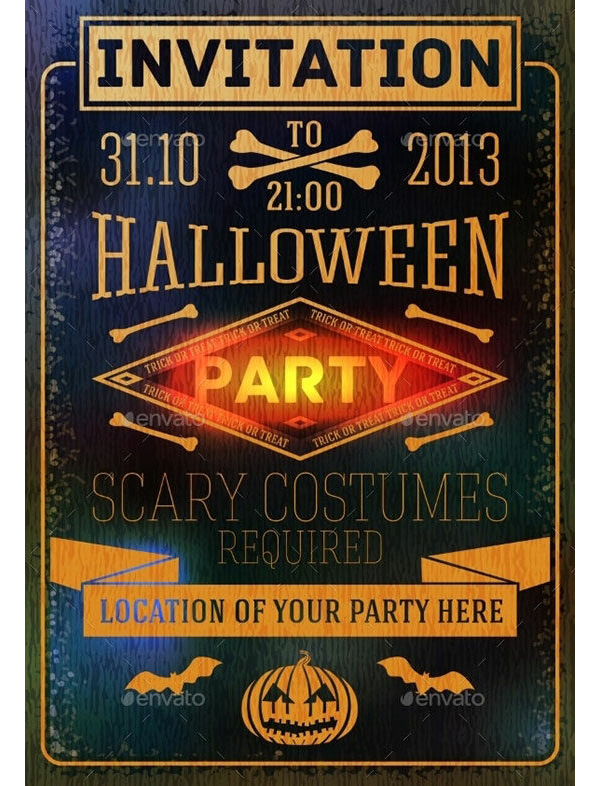 Halloween Party Invitation 06