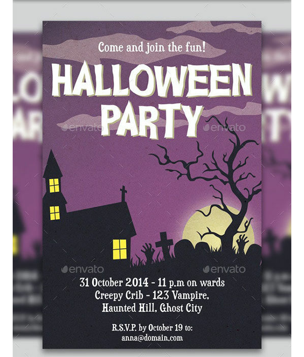 Halloween Party Invitation 09
