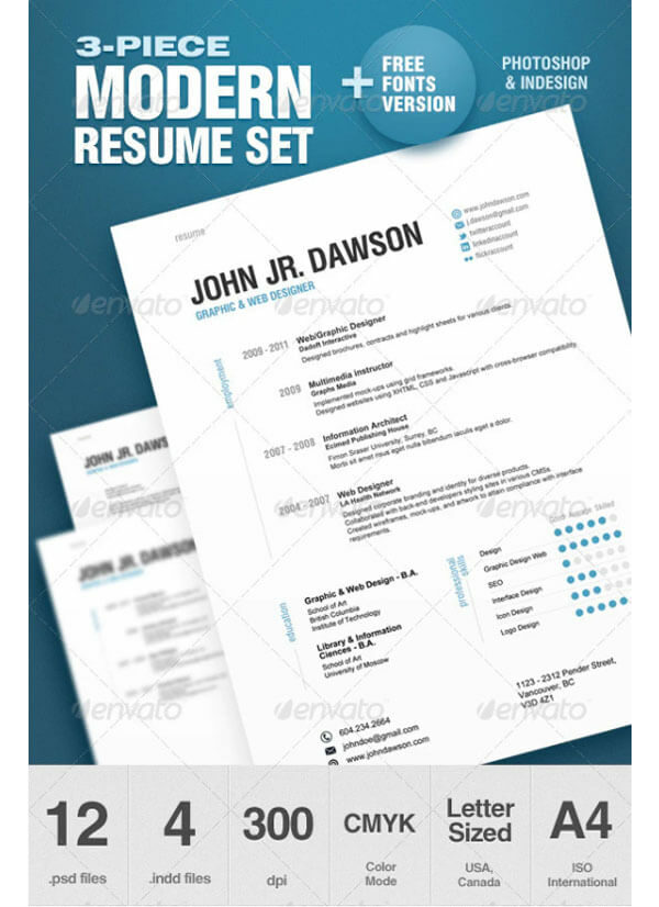 Agricultural CV and Resume Templates 23