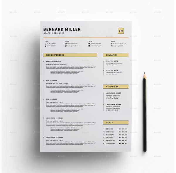 Financial Accountant Resume Template 14