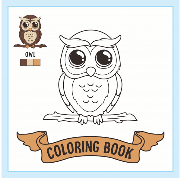Coloring Book Template 21